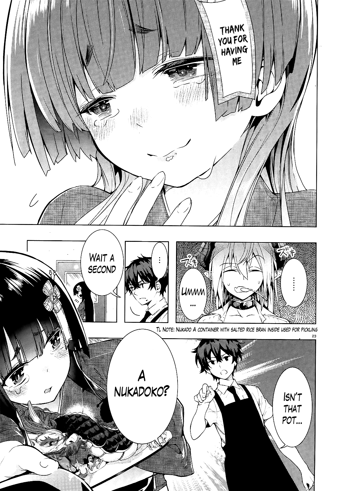 There's a Demon Lord on the Floor Chapter 12 page 24 - Chapter 12 : "There's a Ghost in the Floor"