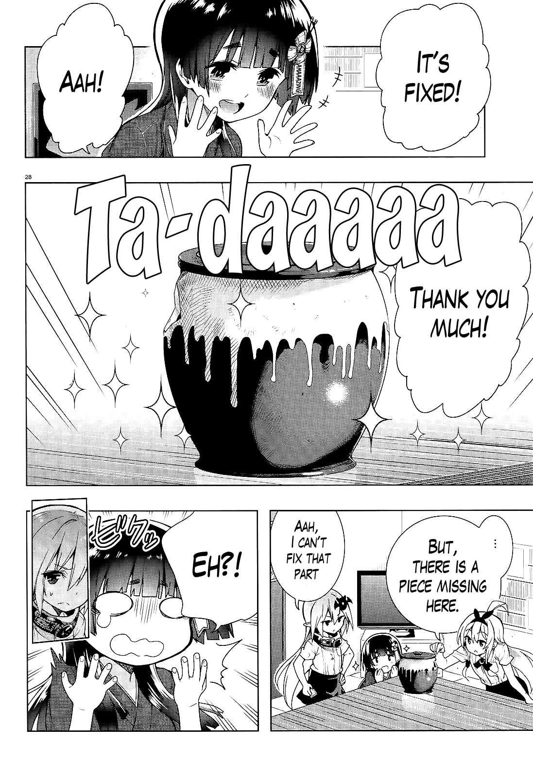 There's a Demon Lord on the Floor Chapter 12 page 29 - Chapter 12 : "There's a Ghost in the Floor"