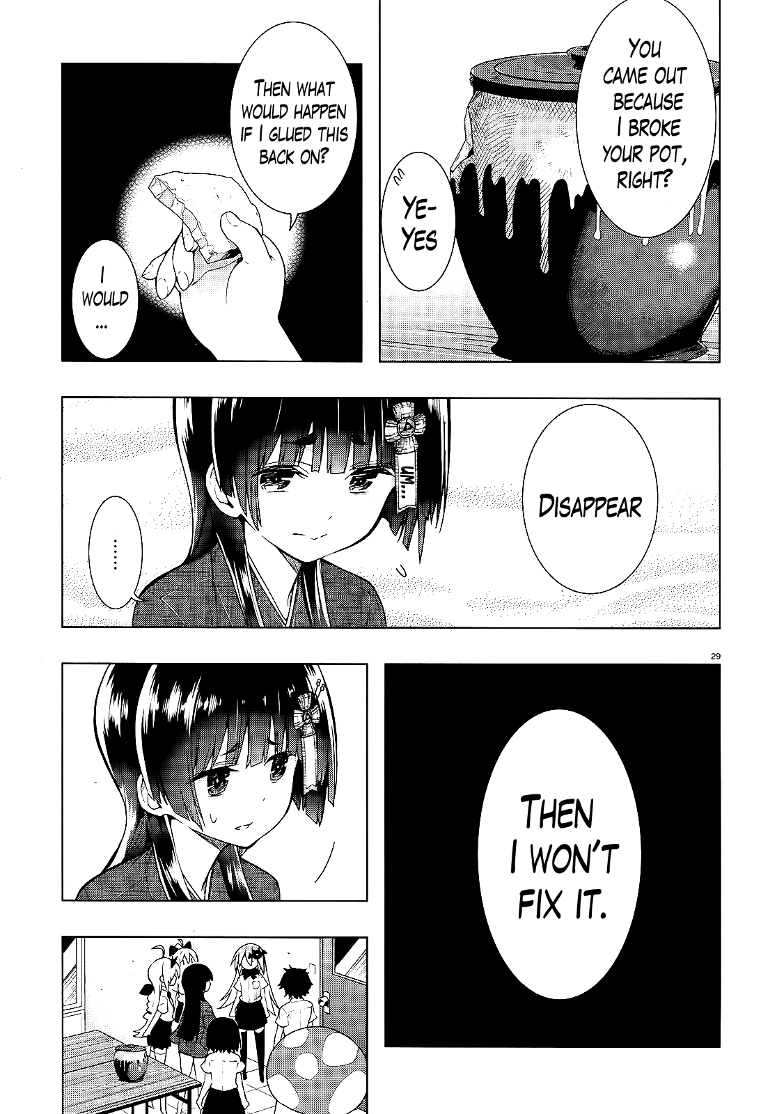 There's a Demon Lord on the Floor Chapter 12 page 30 - Chapter 12 : "There's a Ghost in the Floor"