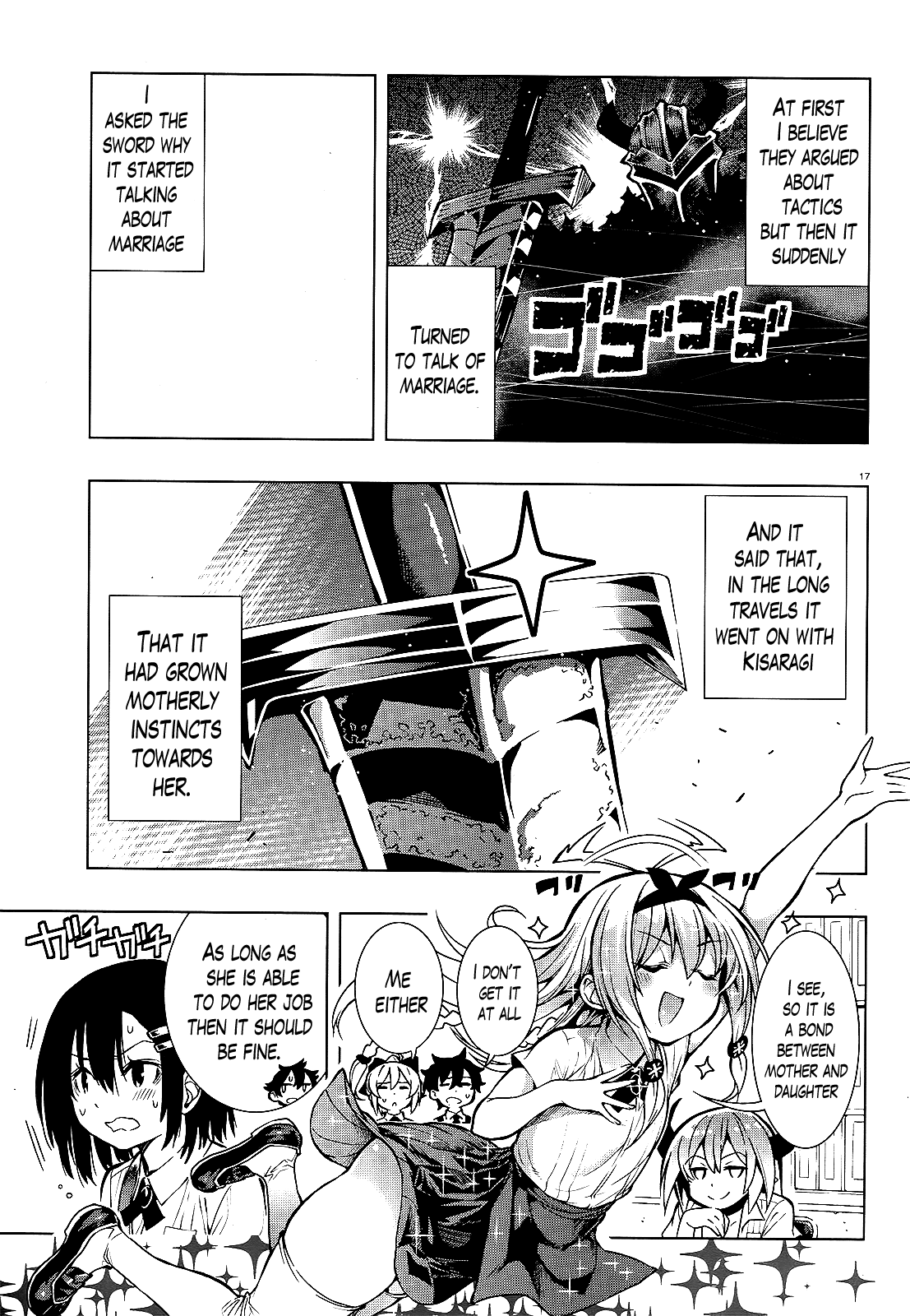 There's a Demon Lord on the Floor Chapter 14 page 17 - Chapter 14 : "There's a Magic Sword on the Floor"