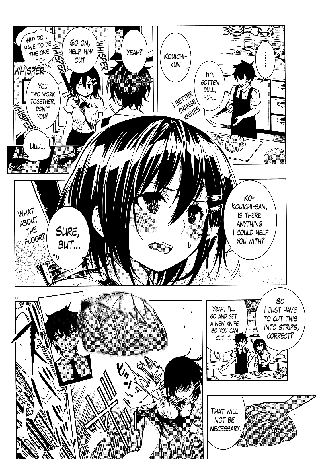 There's a Demon Lord on the Floor Chapter 14 page 20 - Chapter 14 : "There's a Magic Sword on the Floor"