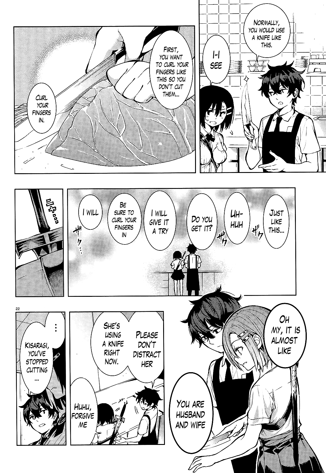 There's a Demon Lord on the Floor Chapter 14 page 22 - Chapter 14 : "There's a Magic Sword on the Floor"