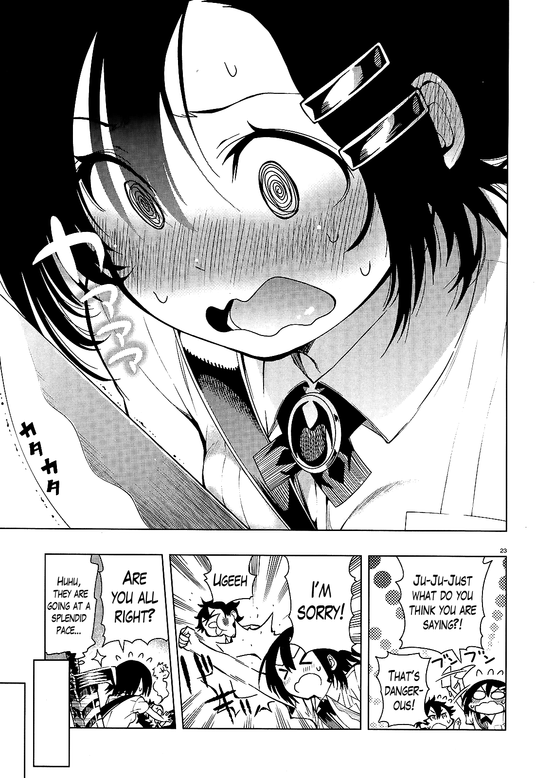 There's a Demon Lord on the Floor Chapter 14 page 23 - Chapter 14 : "There's a Magic Sword on the Floor"