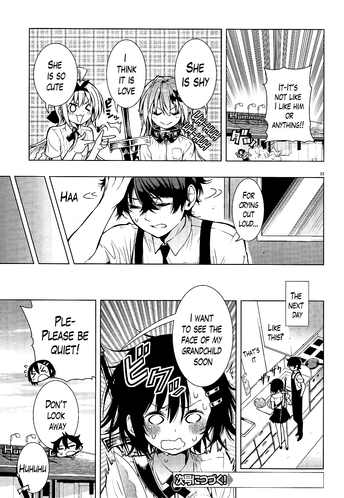 There's a Demon Lord on the Floor Chapter 14 page 33 - Chapter 14 : "There's a Magic Sword on the Floor"