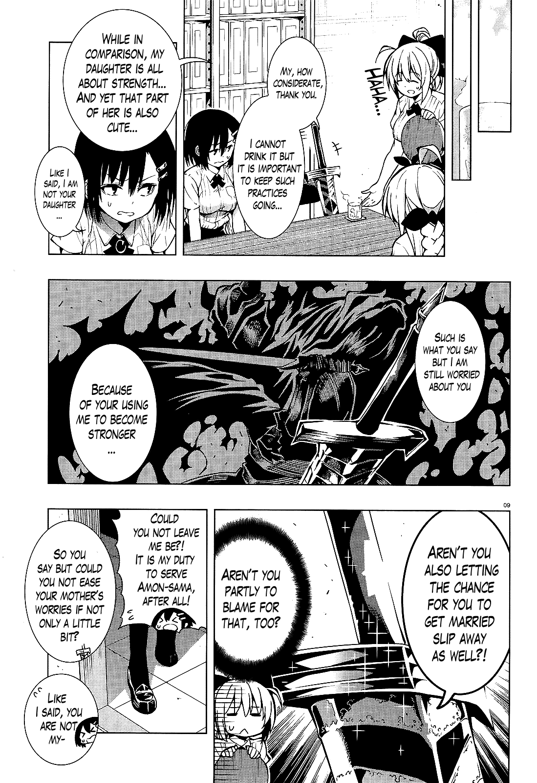 There's a Demon Lord on the Floor Chapter 14 page 9 - Chapter 14 : "There's a Magic Sword on the Floor"