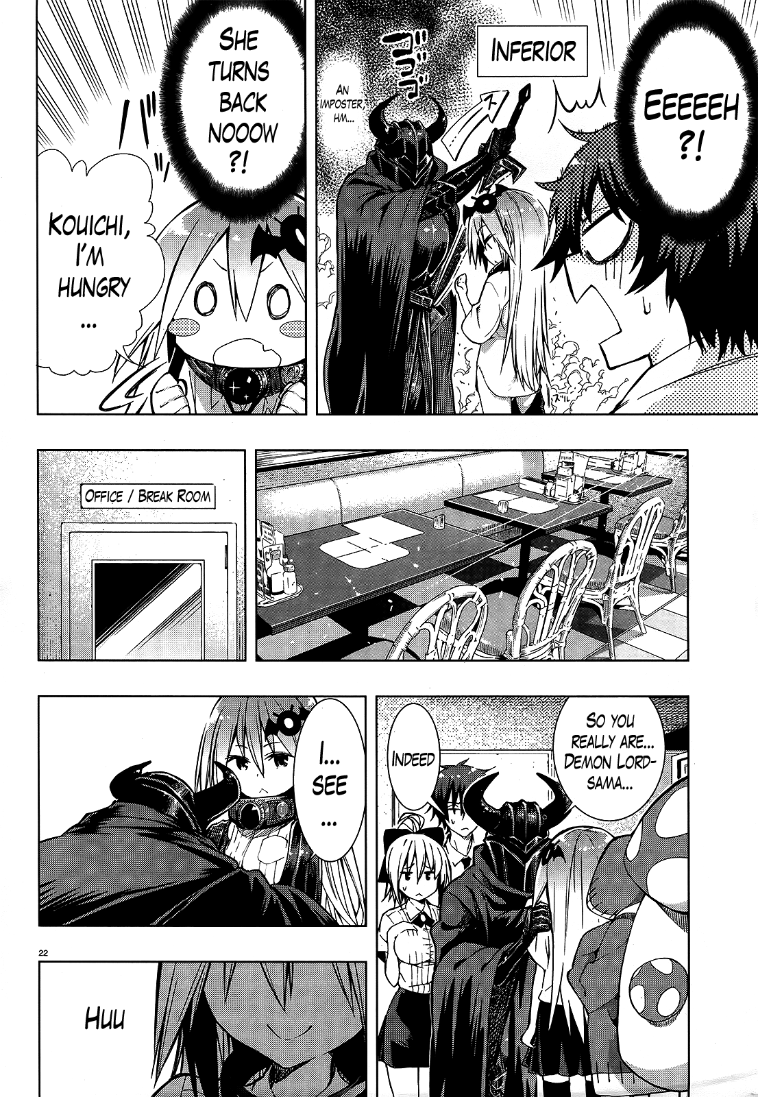 There's a Demon Lord on the Floor Chapter 2 page 22 - Chapter 2 : There is a Knight on the Floor