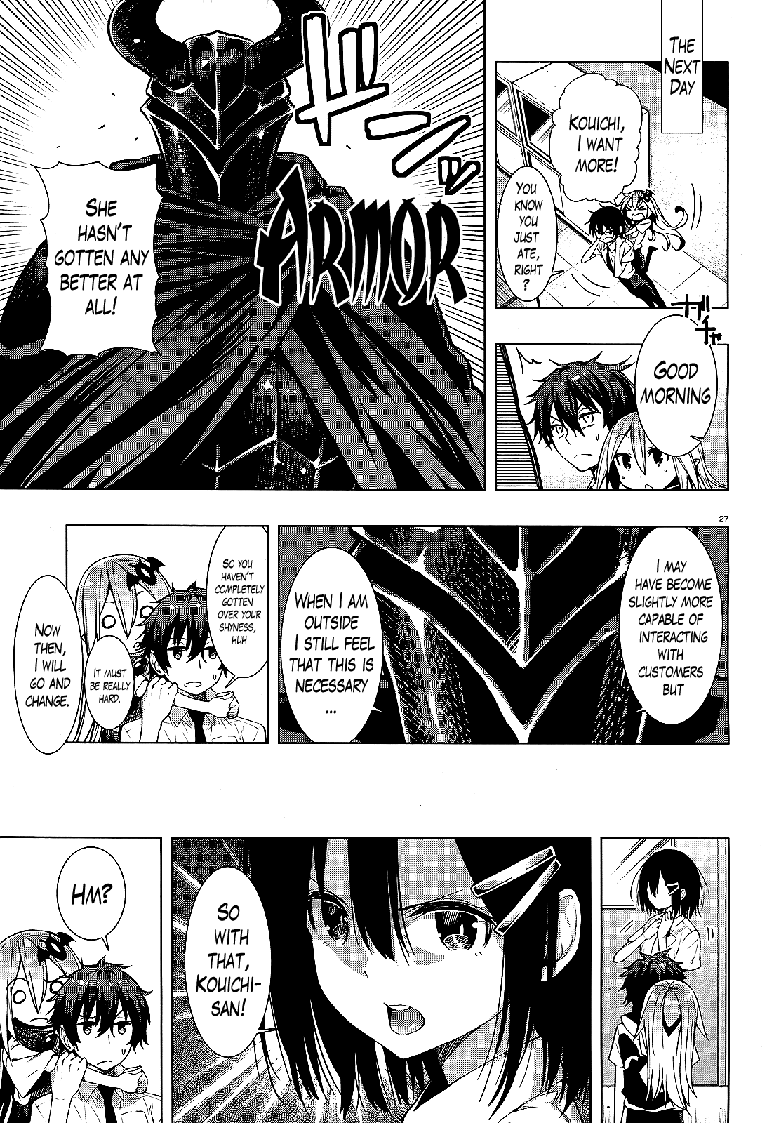 There's a Demon Lord on the Floor Chapter 3 page 23 - Chapter 3 : There is a Timid Person Out on the Floor