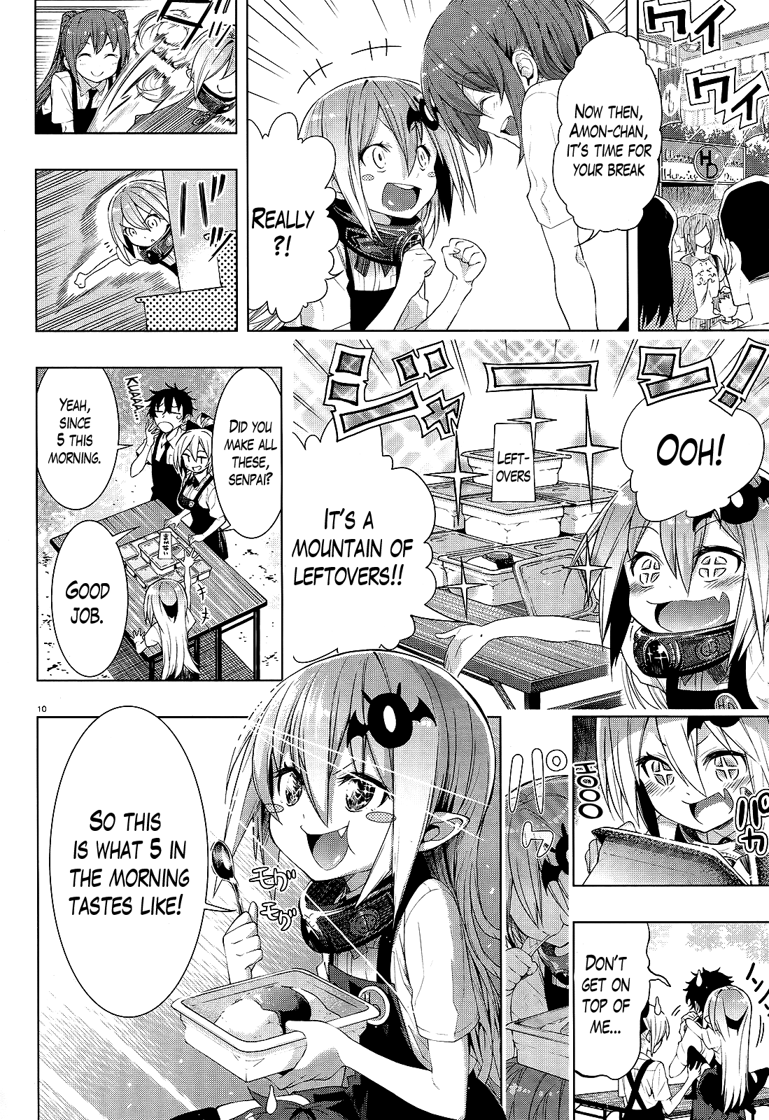 There's a Demon Lord on the Floor Chapter 5 page 8 - Chapter 5 : There's a Demon Lord at the Festival