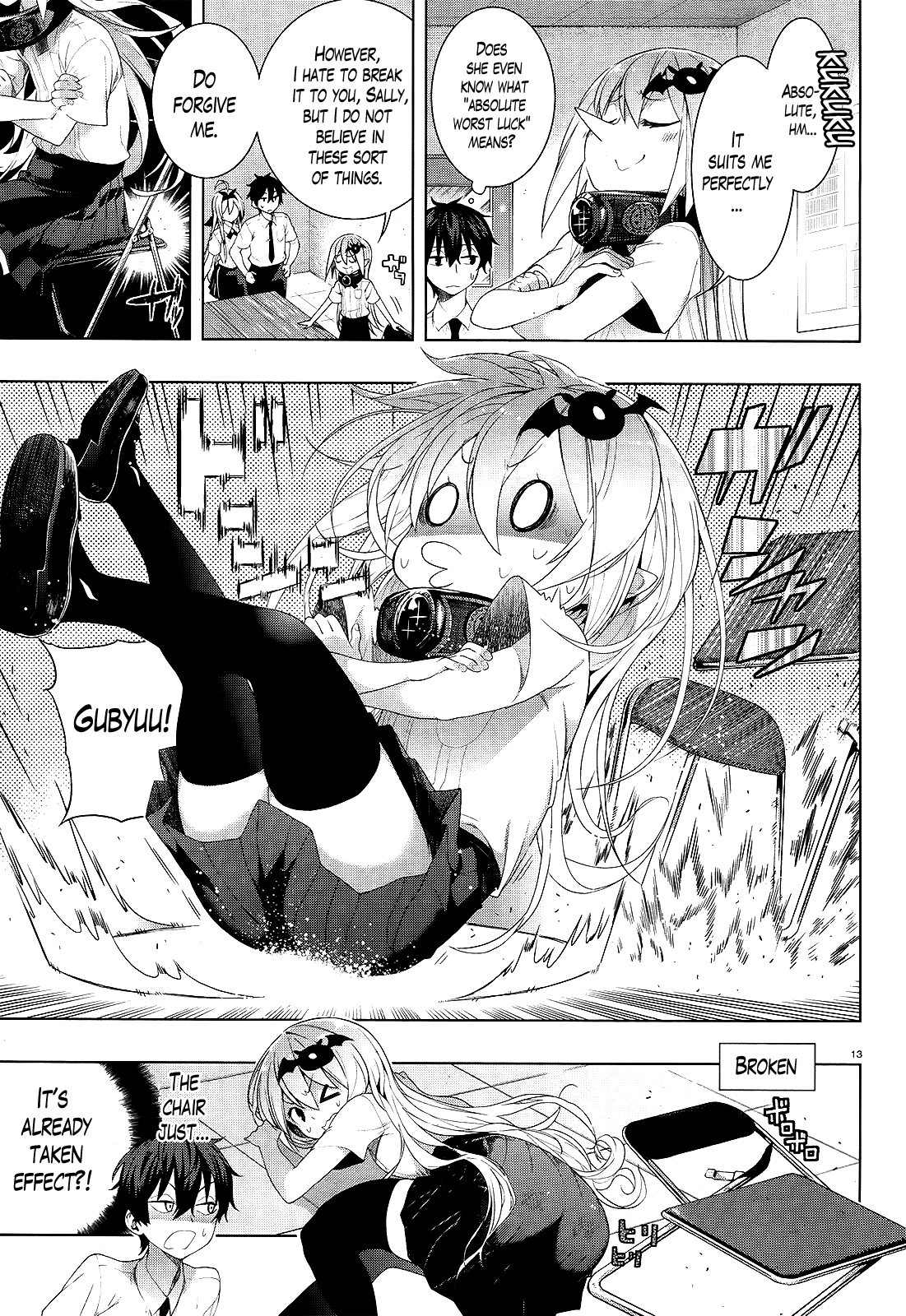 There's a Demon Lord on the Floor Chapter 6 page 13 - Chapter 6 : There's a Miko on the Floor
