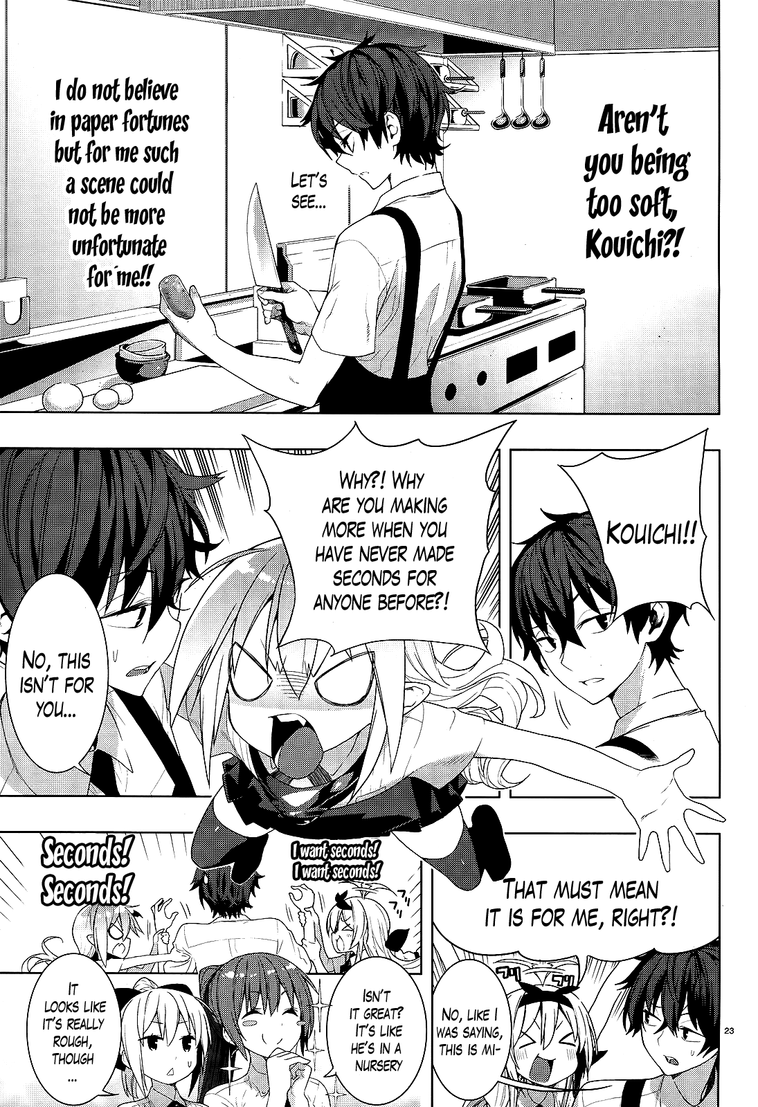 There's a Demon Lord on the Floor Chapter 6 page 23 - Chapter 6 : There's a Miko on the Floor