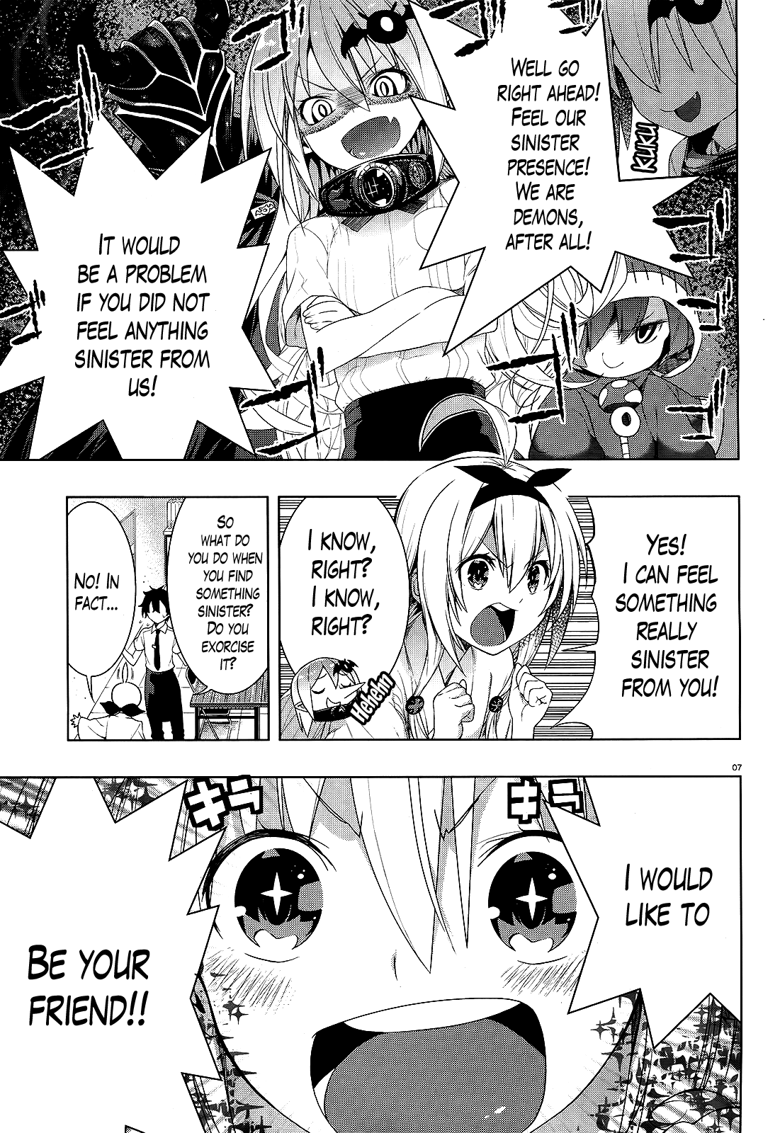 There's a Demon Lord on the Floor Chapter 6 page 7 - Chapter 6 : There's a Miko on the Floor