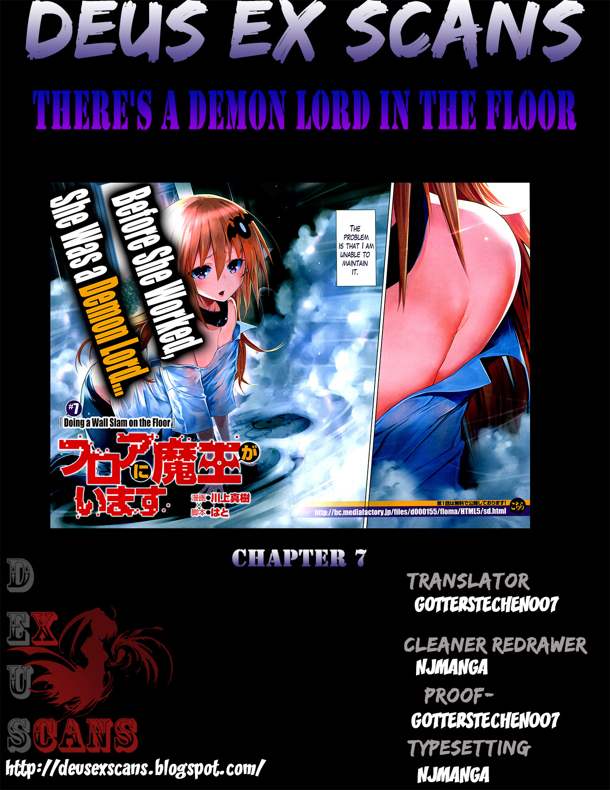 There's a Demon Lord on the Floor Chapter 7 page 27 - Chapter 7 : Doing a Wall Slam on the Floor