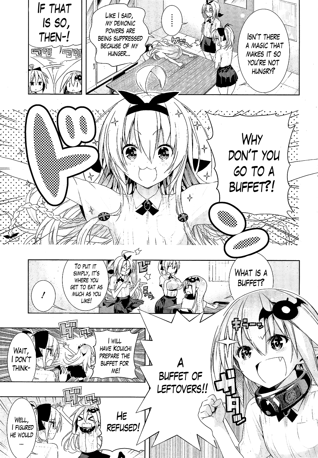 There's a Demon Lord on the Floor Chapter 7 page 4 - Chapter 7 : Doing a Wall Slam on the Floor