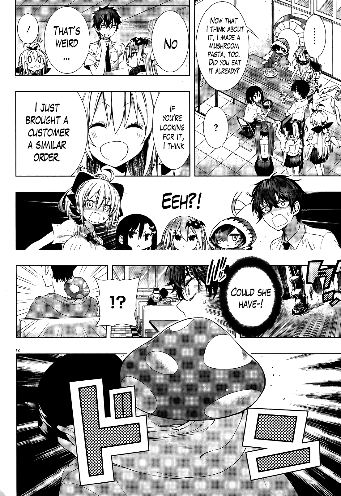 There's a Demon Lord on the Floor Chapter 8 page 12 - Chapter 8 : "There Are Mushrooms On the Floor"
