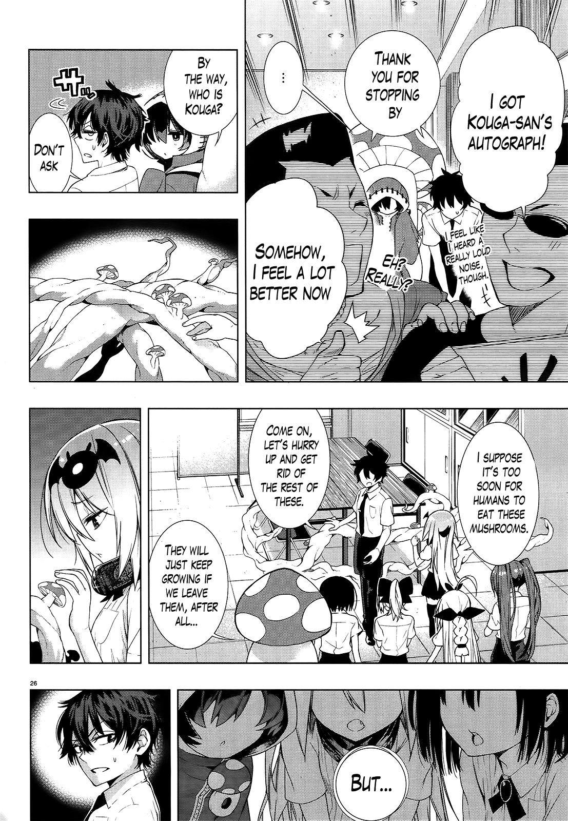 There's a Demon Lord on the Floor Chapter 8 page 25 - Chapter 8 : "There Are Mushrooms On the Floor"