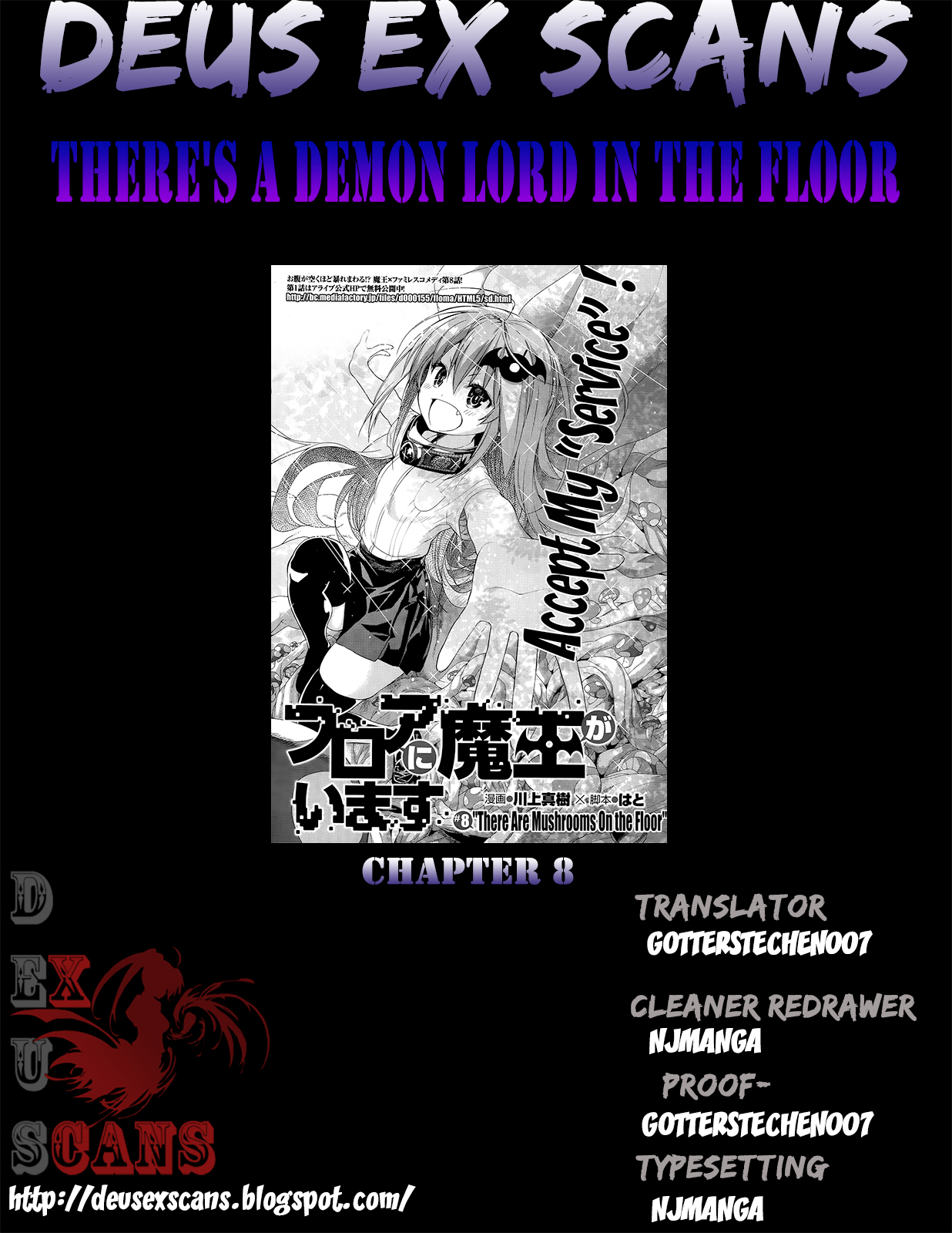 There's a Demon Lord on the Floor Chapter 8 page 27 - Chapter 8 : "There Are Mushrooms On the Floor"