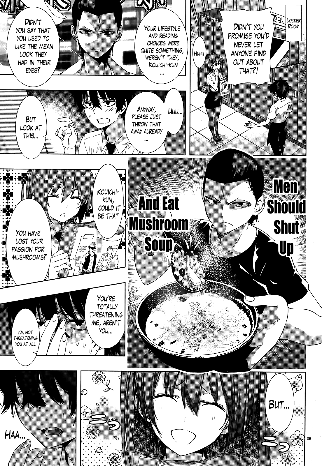There's a Demon Lord on the Floor Chapter 8 page 9 - Chapter 8 : "There Are Mushrooms On the Floor"