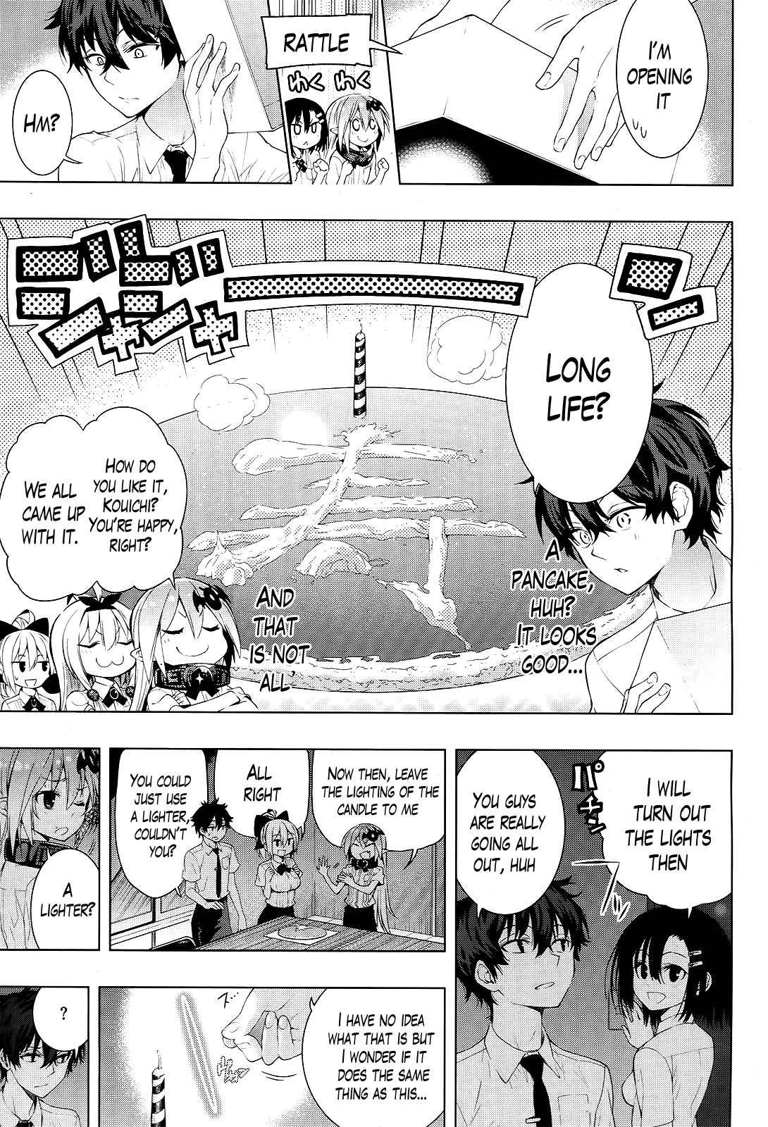There's a Demon Lord on the Floor Chapter 9 page 19 - Chapter 9 : "There's a Birthday Boy on the Floor"