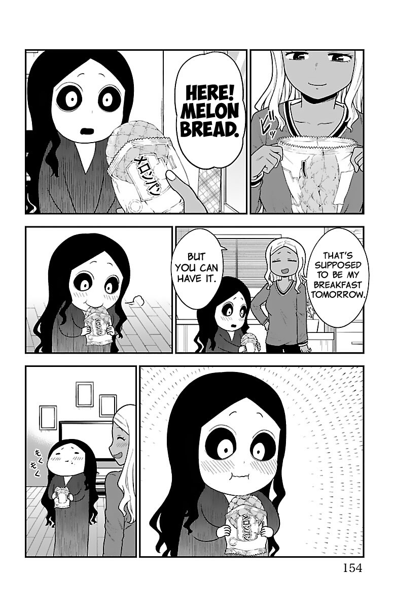 There's a Ghost behind that Gyaru Chapter 10.5 page 2 - Chapter 10.5: Extra: Wanna Eat Something?