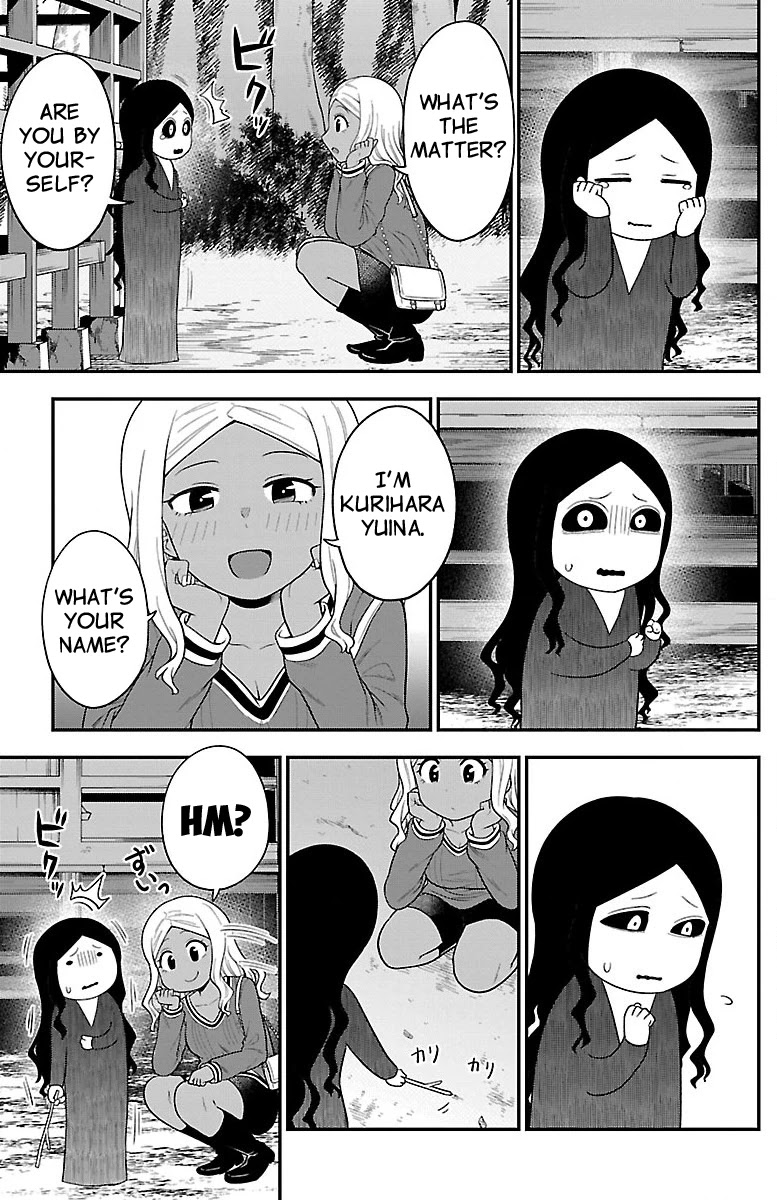 There's a Ghost behind that Gyaru Chapter 10.6 page 3 - Chapter 10.6: Extra: Wanna Live With Me?