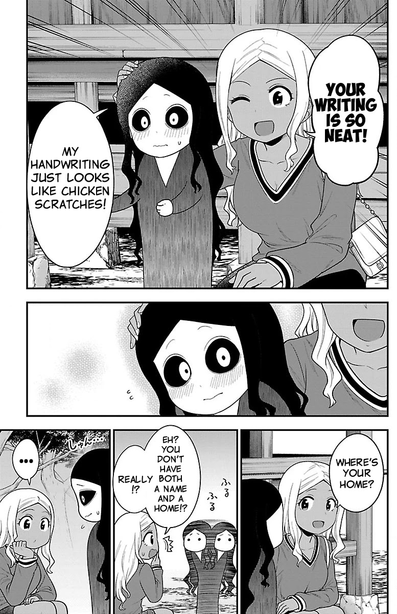 There's a Ghost behind that Gyaru Chapter 10.6 page 5 - Chapter 10.6: Extra: Wanna Live With Me?