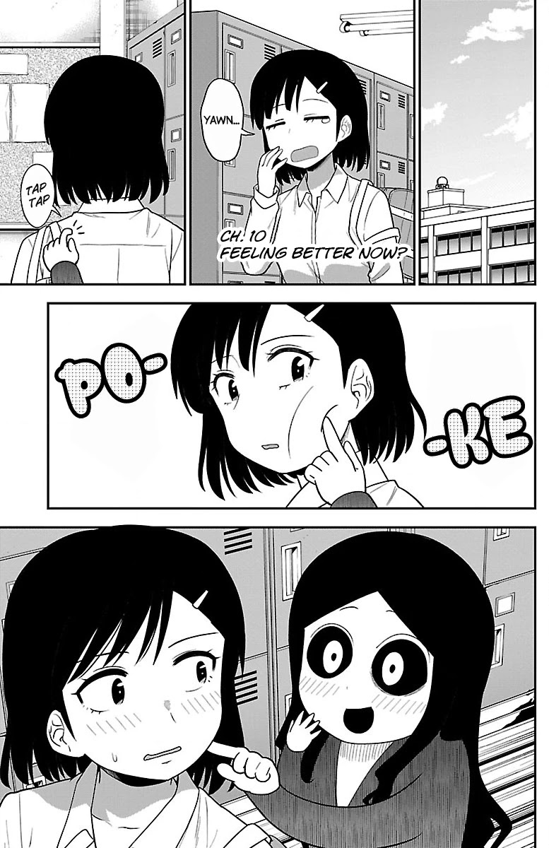 There's a Ghost behind that Gyaru Chapter 10 page 1 - Chapter 10: Feeling Better Now?