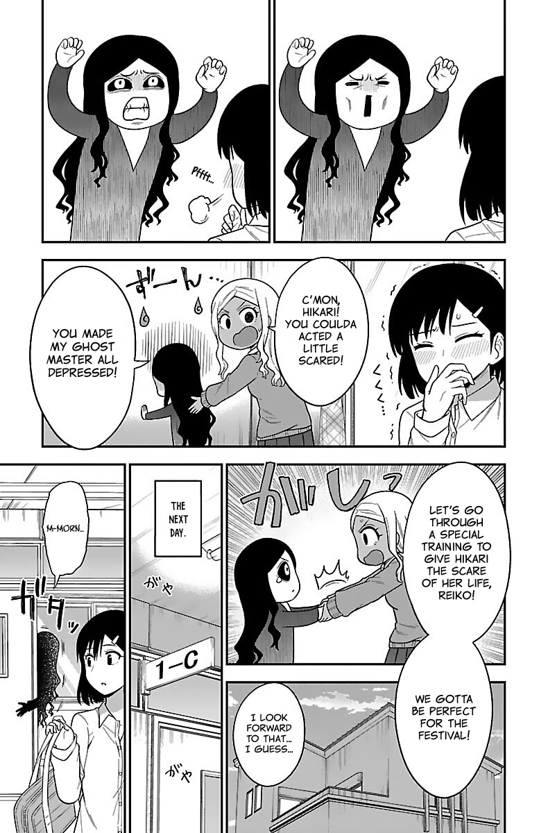 There's a Ghost behind that Gyaru Chapter 17 page 7 - Chapter 17: Teach Me How To Be A Ghost!