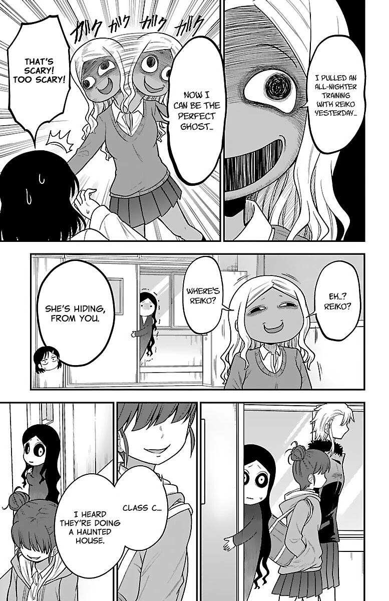 There's a Ghost behind that Gyaru Chapter 17 page 9 - Chapter 17: Teach Me How To Be A Ghost!