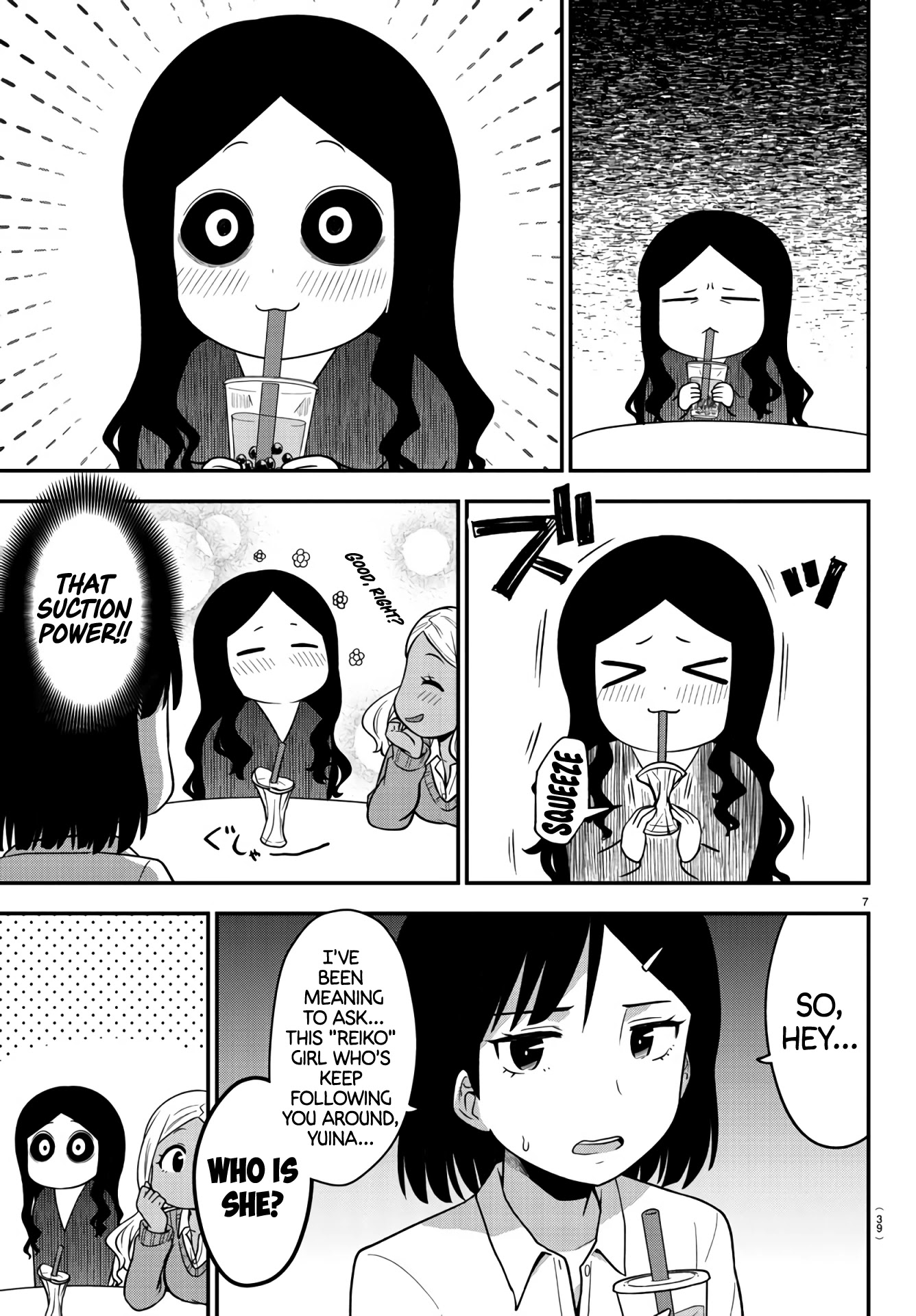 There's a Ghost behind that Gyaru Chapter 2 page 7 - Chapter 2: Boba