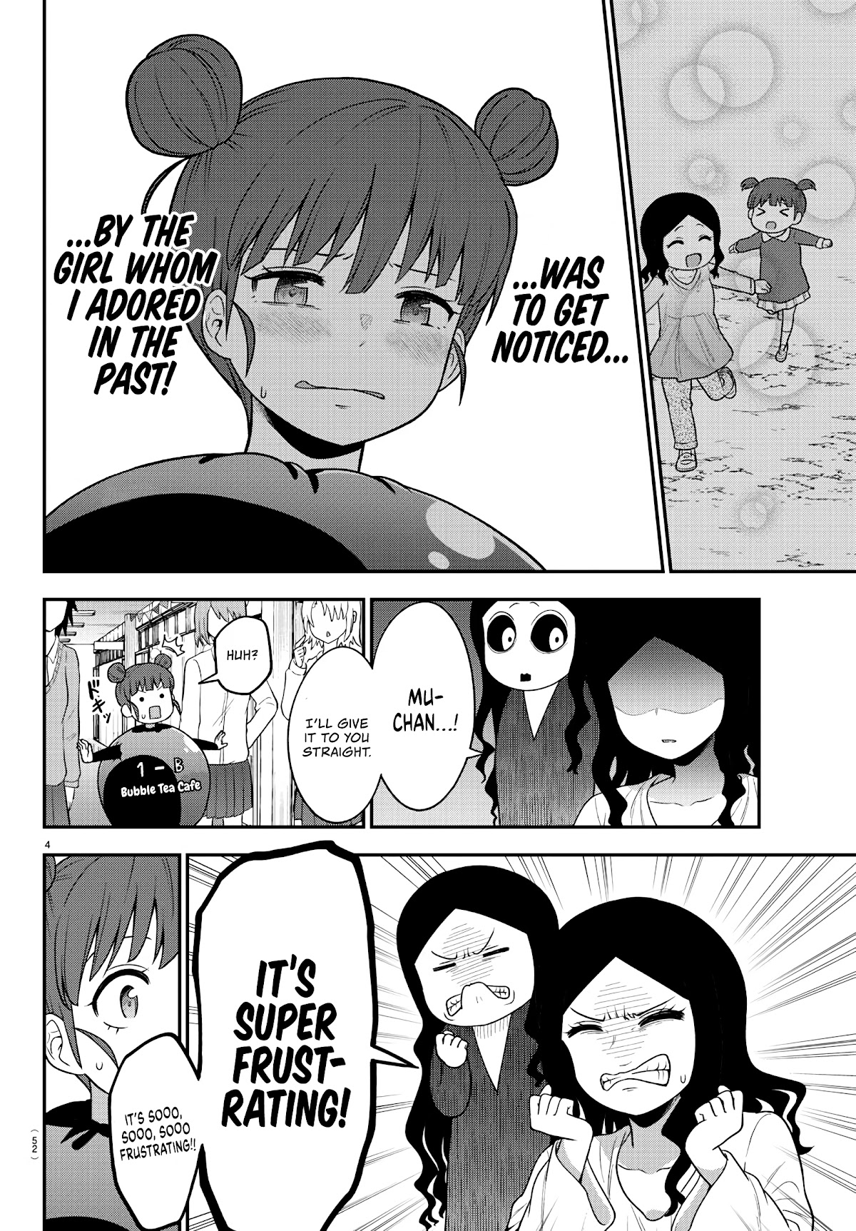There's a Ghost behind that Gyaru Chapter 23 page 4 - Chapter 23: See It All Clearly