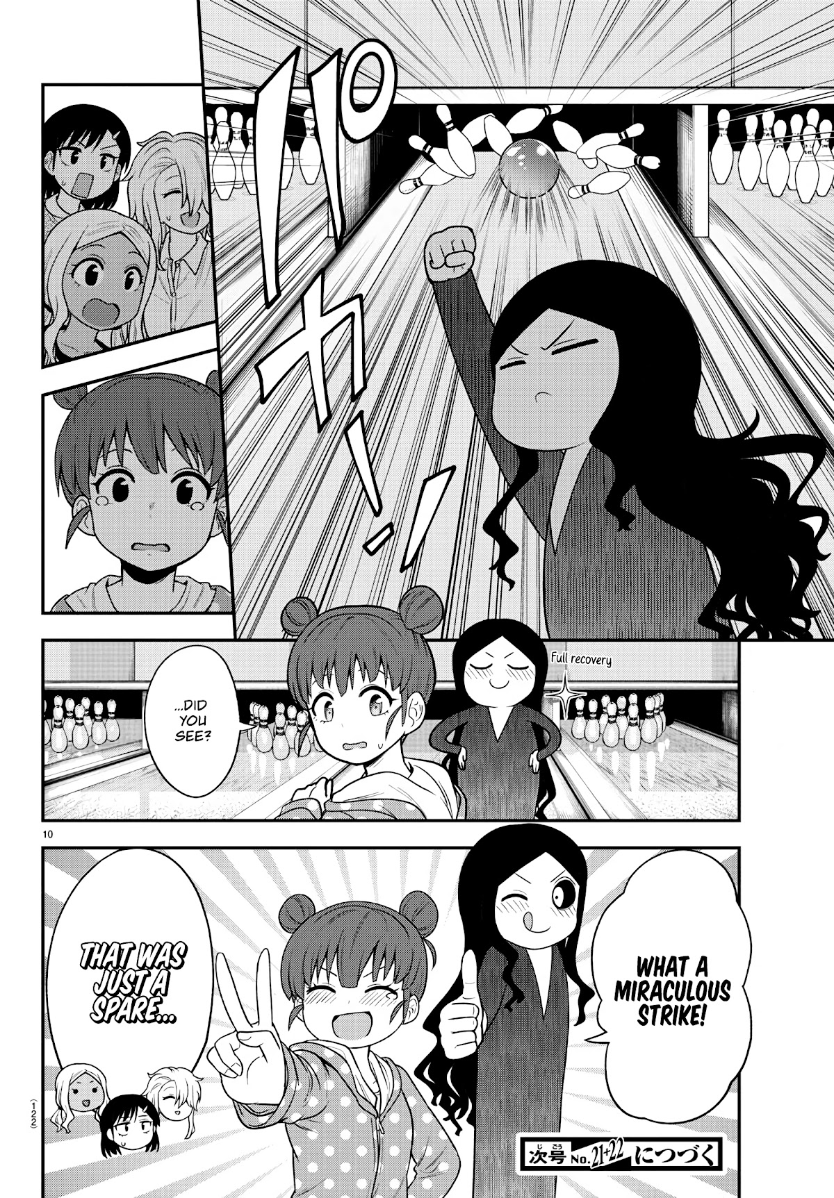 There's a Ghost behind that Gyaru Chapter 24 page 10 - Chapter 24: Let's Go Bowling!