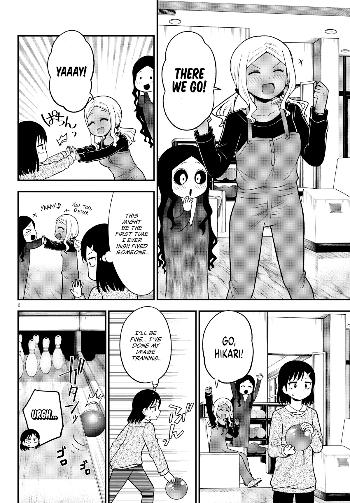 There's a Ghost behind that Gyaru Chapter 24 page 2 - Chapter 24: Let's Go Bowling!