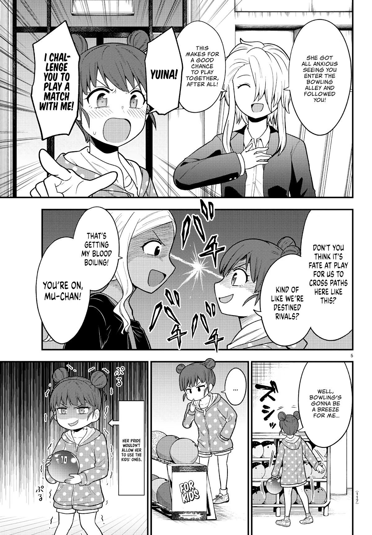 There's a Ghost behind that Gyaru Chapter 24 page 5 - Chapter 24: Let's Go Bowling!