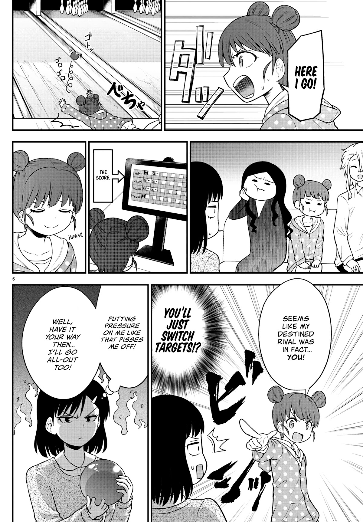 There's a Ghost behind that Gyaru Chapter 24 page 6 - Chapter 24: Let's Go Bowling!