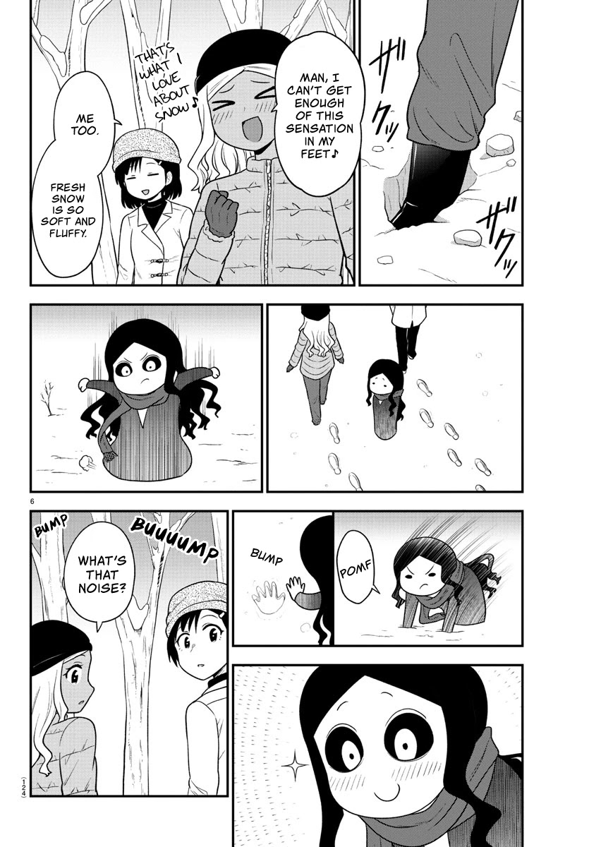 There's a Ghost behind that Gyaru Chapter 34 page 7 - Chapter 34: It's Snowing!
