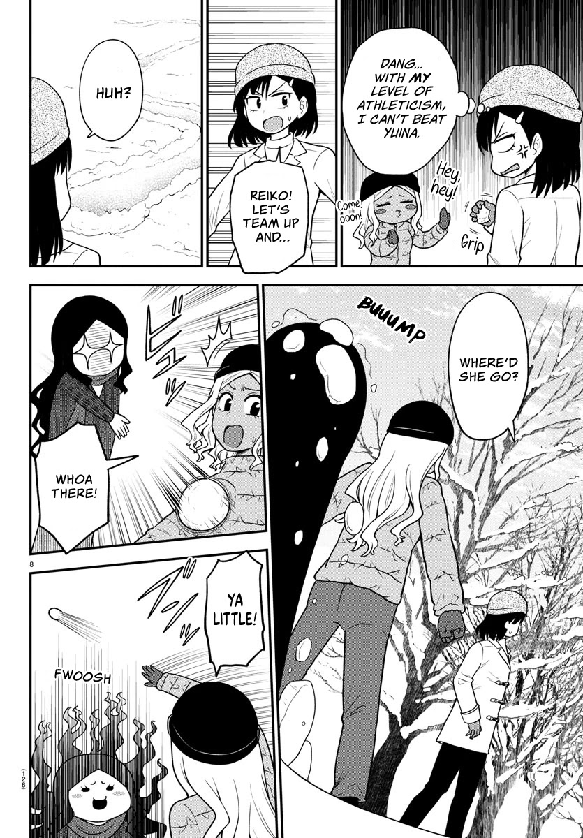 There's a Ghost behind that Gyaru Chapter 34 page 9 - Chapter 34: It's Snowing!