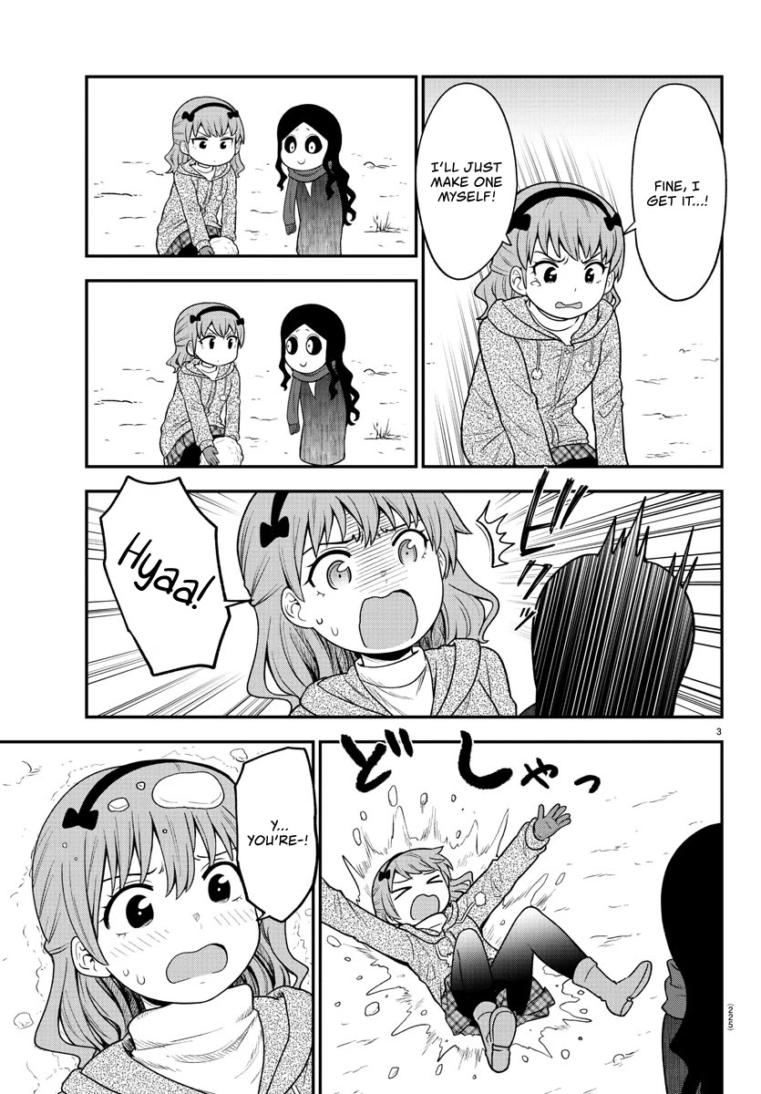 There's a Ghost behind that Gyaru Chapter 35 page 3 - Chapter 35: A Snowman-making contest!