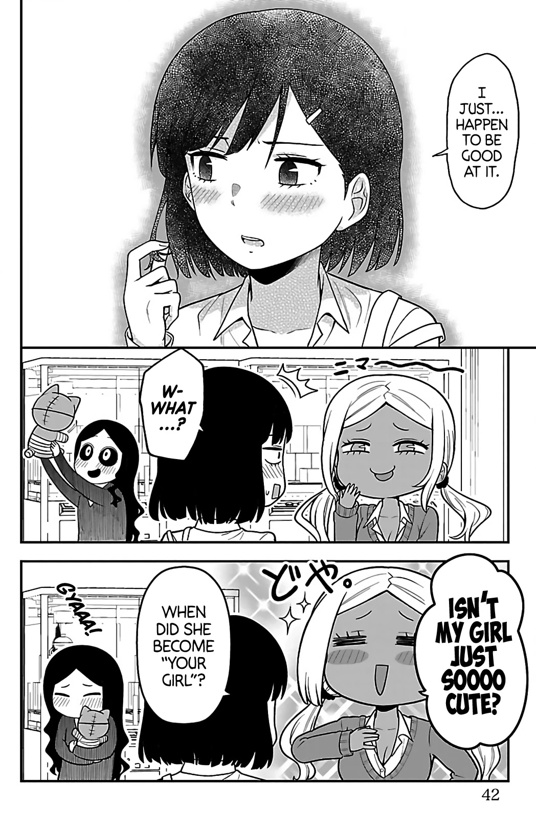 There's a Ghost behind that Gyaru Chapter 4 page 10 - Chapter 4: Purikura
