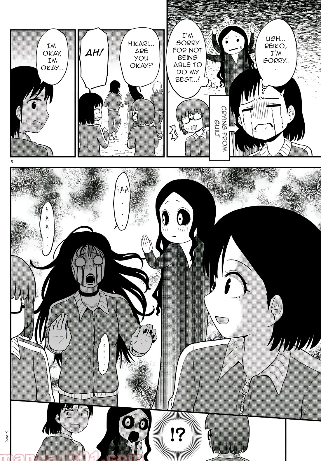 There's a Ghost behind that Gyaru Chapter 40 page 6 - Chapter 40: i cant do my best