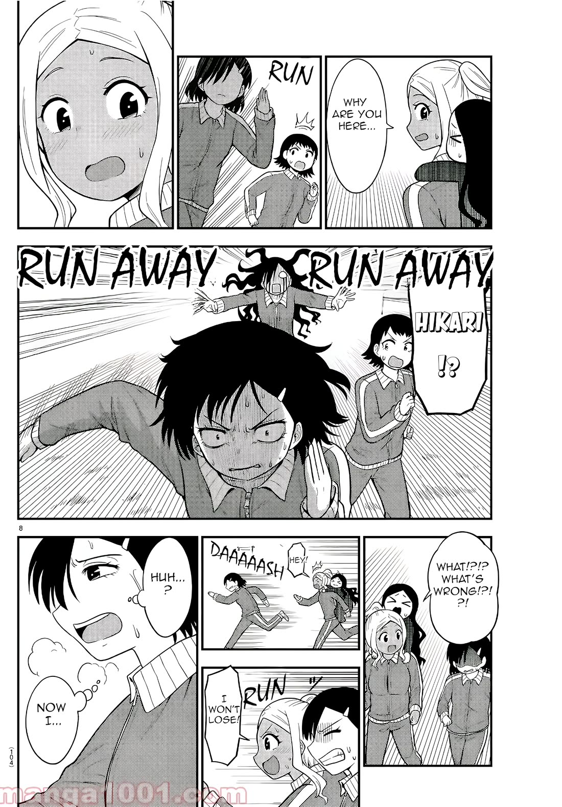 There's a Ghost behind that Gyaru Chapter 40 page 8 - Chapter 40: i cant do my best