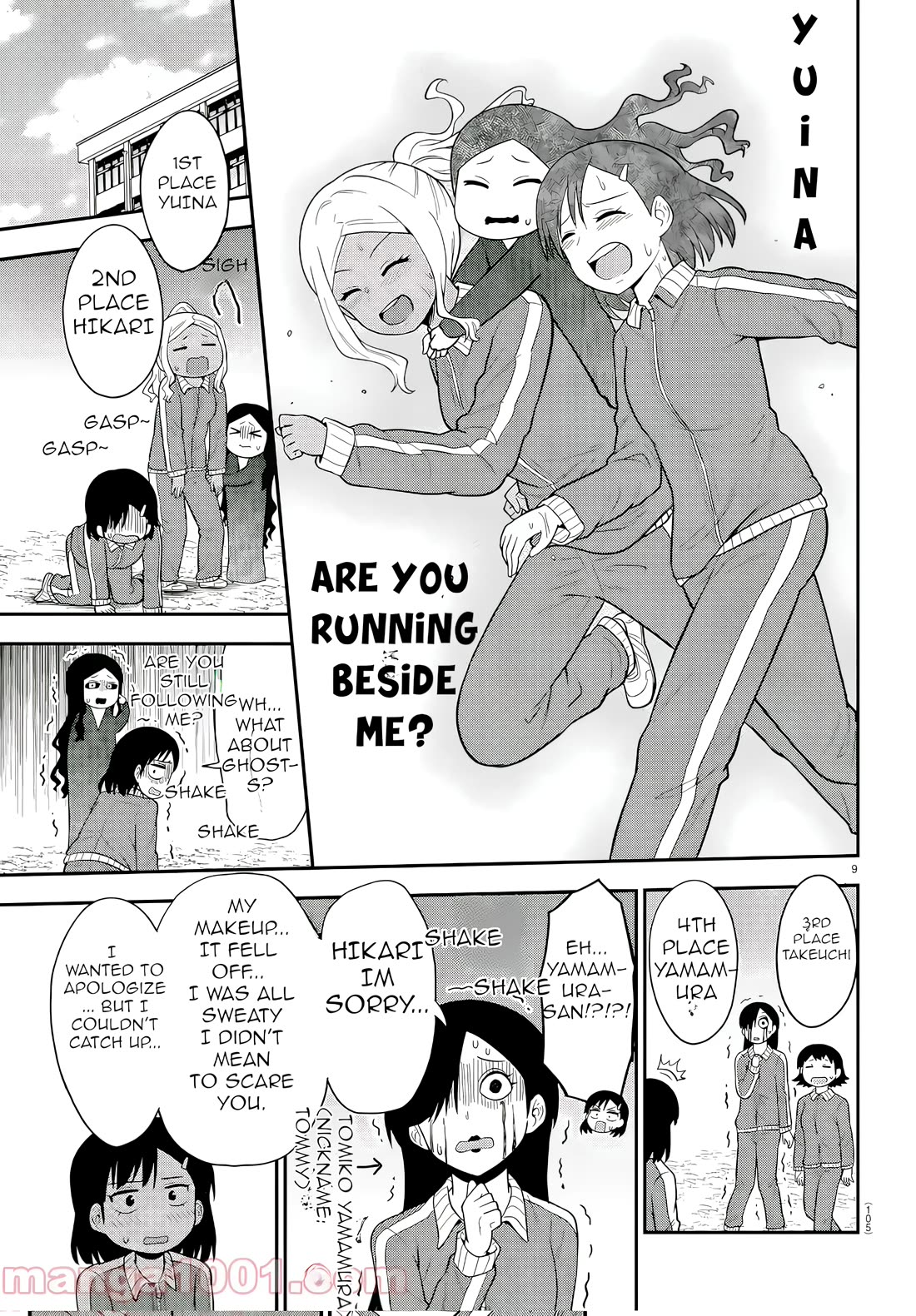 There's a Ghost behind that Gyaru Chapter 40 page 9 - Chapter 40: i cant do my best