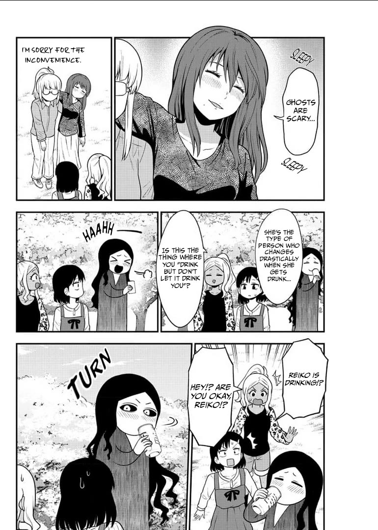 There's a Ghost behind that Gyaru Chapter 46 page 6 - Chapter 46: Drink alcohol but don't let it drink you