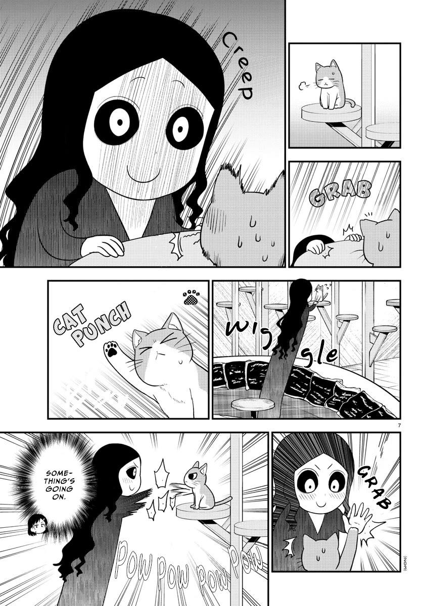 There's a Ghost behind that Gyaru Chapter 49 page 7 - Chapter 49: Becoming One with the Cat