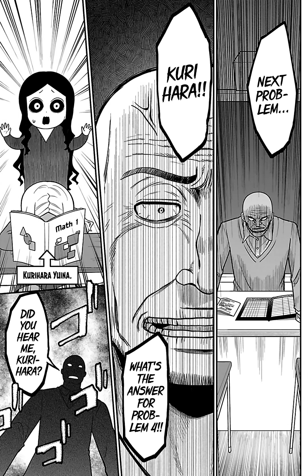 There's a Ghost behind that Gyaru Chapter 5 page 7 - Chapter 5: Isn't that √10?