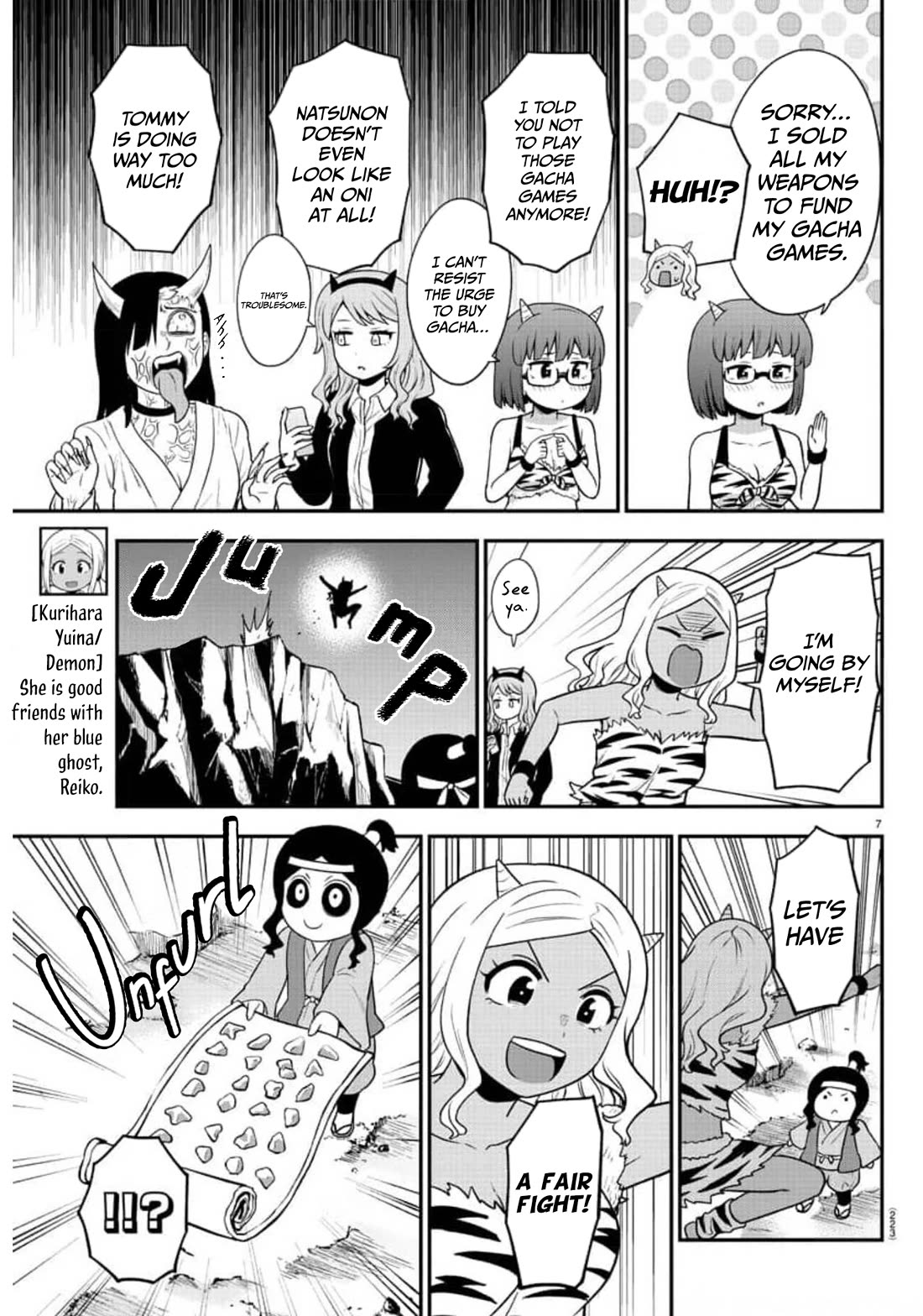 There's a Ghost behind that Gyaru Chapter 50 page 7 - Chapter 50: First Anniversary