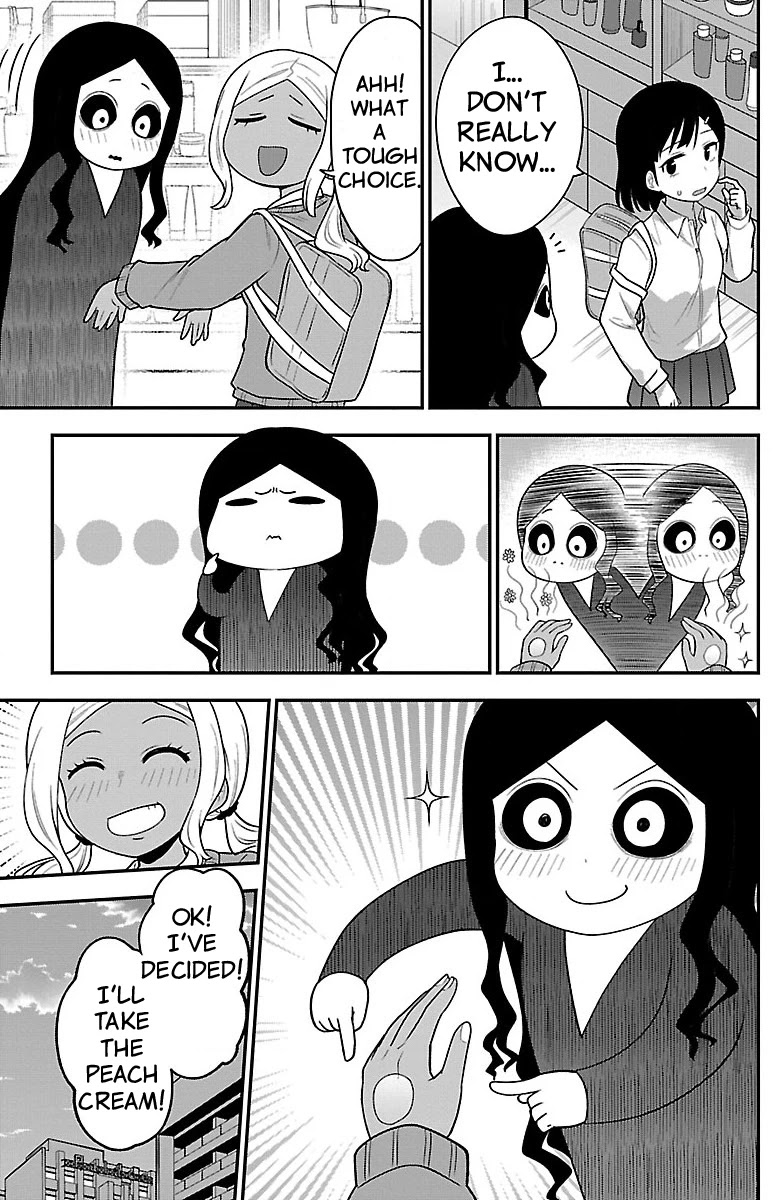 There's a Ghost behind that Gyaru Chapter 7 page 9 - Chapter 7: Have a sniff!