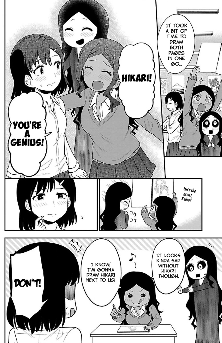 There's a Ghost behind that Gyaru Chapter 8 page 10 - Chapter 8: You're a Genius!