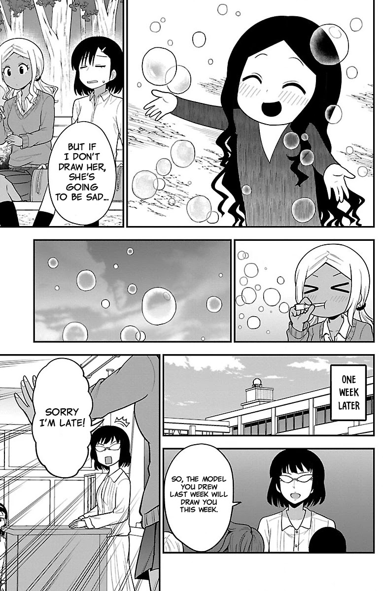 There's a Ghost behind that Gyaru Chapter 8 page 5 - Chapter 8: You're a Genius!