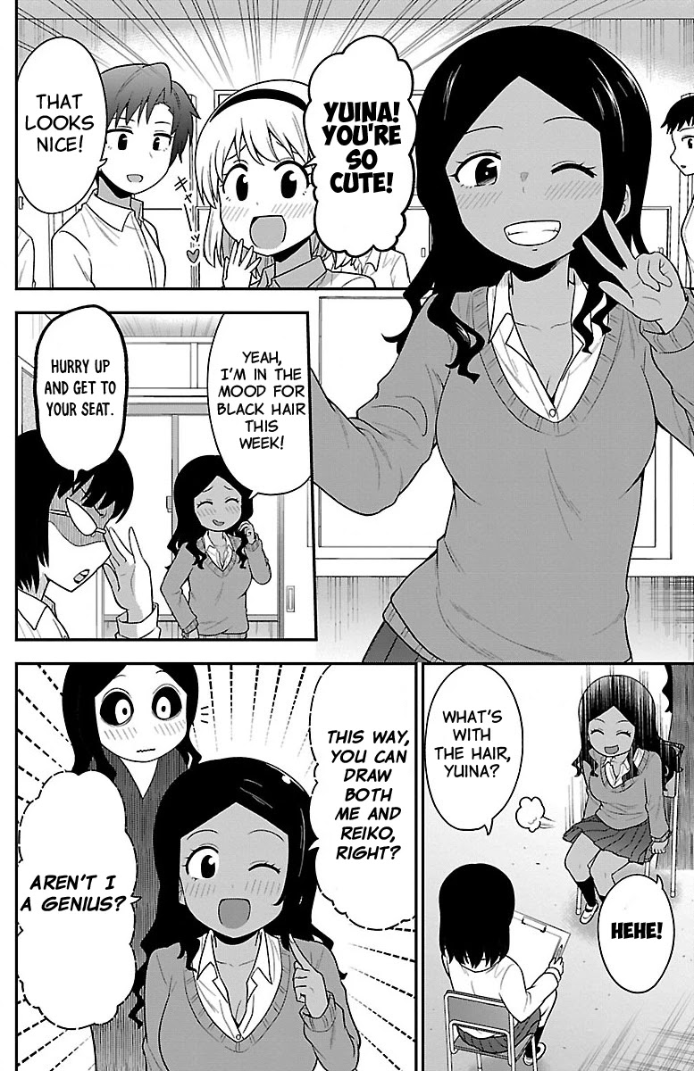 There's a Ghost behind that Gyaru Chapter 8 page 6 - Chapter 8: You're a Genius!