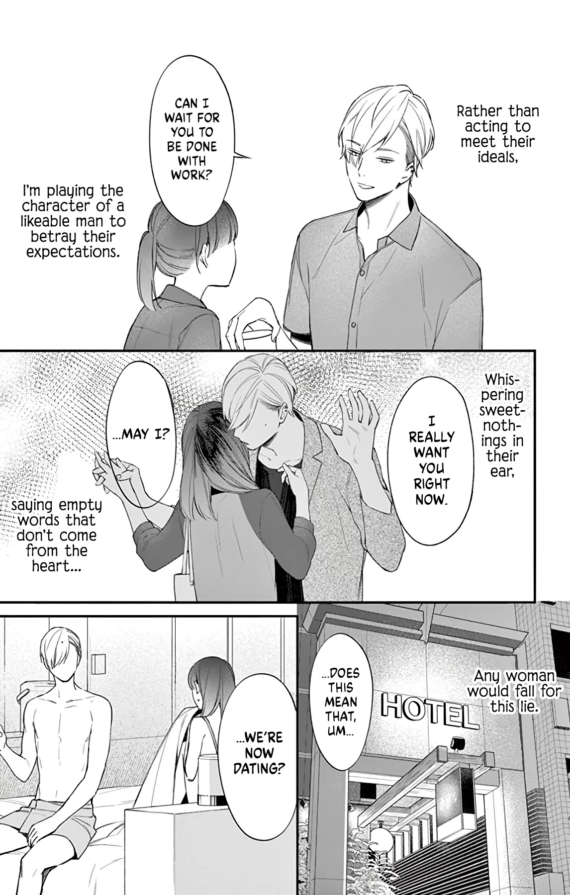 There's a Lie in this Infatuation Chapter 2 page 11 - Chapter 2: Part 2 [END]